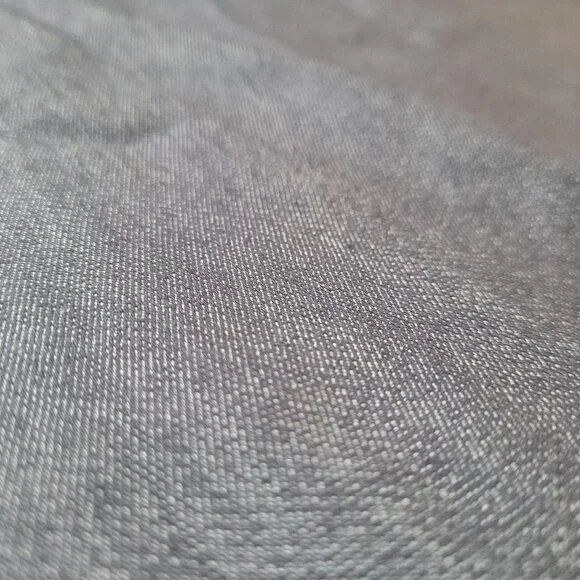 Beaded V-Hem Denim Skirt, Sz XS-S - Picture 3 of 13